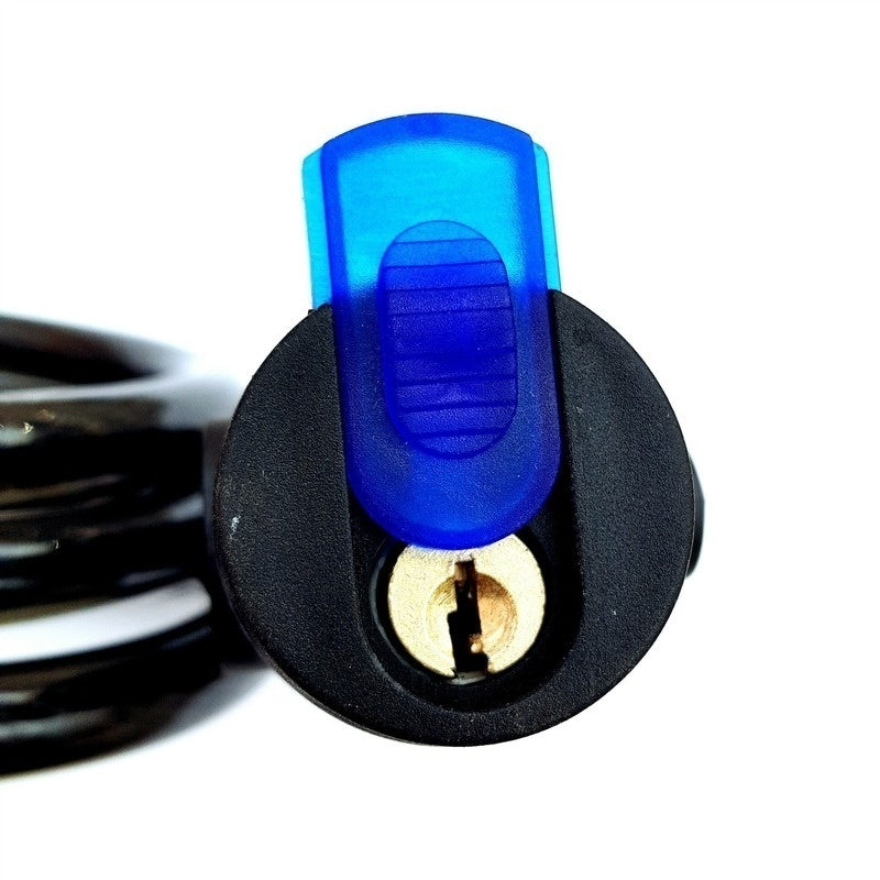 Universal Anti Theft Lock & 2 Keys with Steel Rope Cable