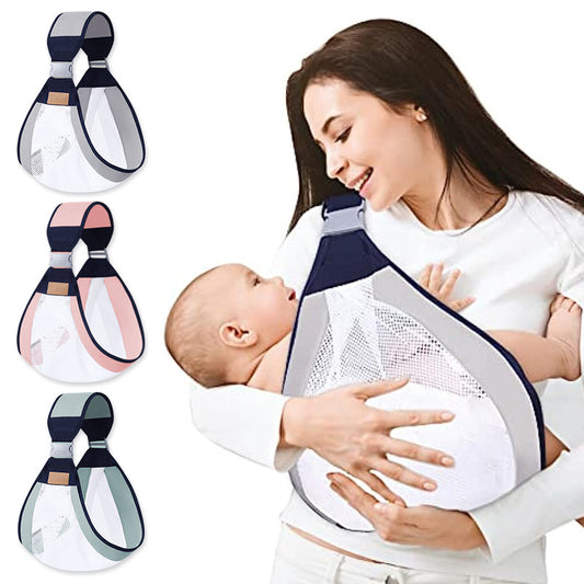 Adjustable Baby Sling Carrier 3D Mesh Easy Wear