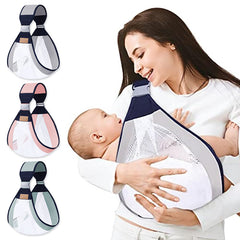 Adjustable Baby Sling Carrier 3D Mesh Easy Wear