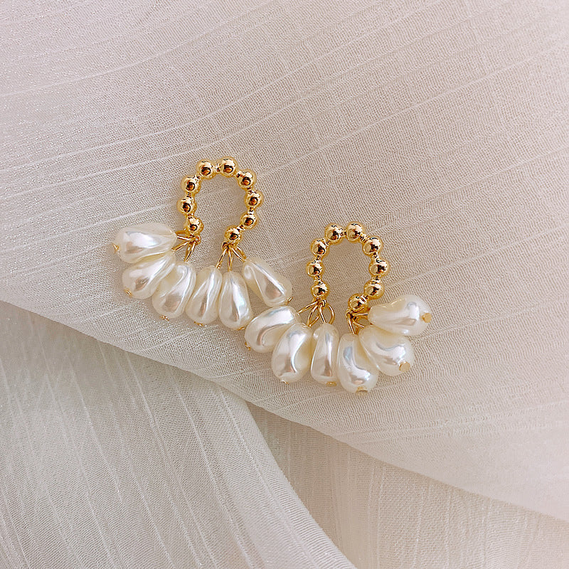 Baroque Pearl Earrings Add Feminine Charm