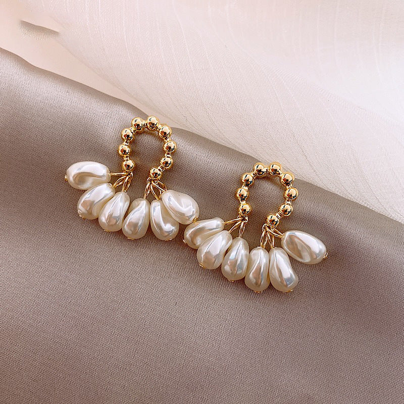 Baroque Pearl Earrings Add Feminine Charm