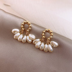 Baroque Pearl Earrings Add Feminine Charm