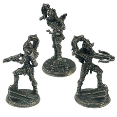 Copper Metal Warrior Arab Knight Soldier Figurines - Boy Gift