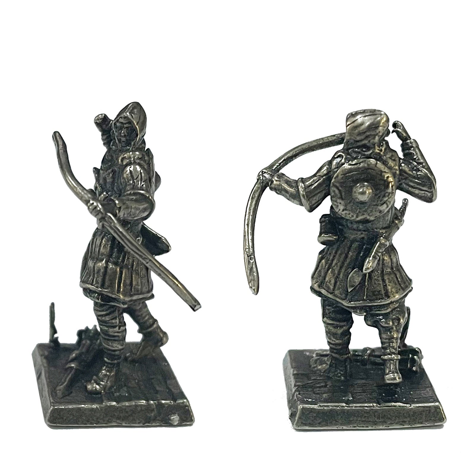 Copper Metal Warrior Arab Knight Soldier Figurines - Boy Gift