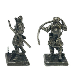 Copper Metal Warrior Arab Knight Soldier Figurines - Boy Gift