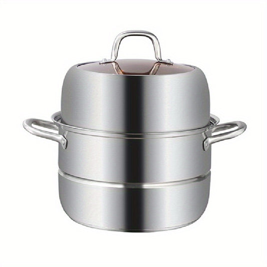 Stainless Steel 2 3 Tier Steamer Pot 30cm Kitchen Utensils Gadgets Accessories