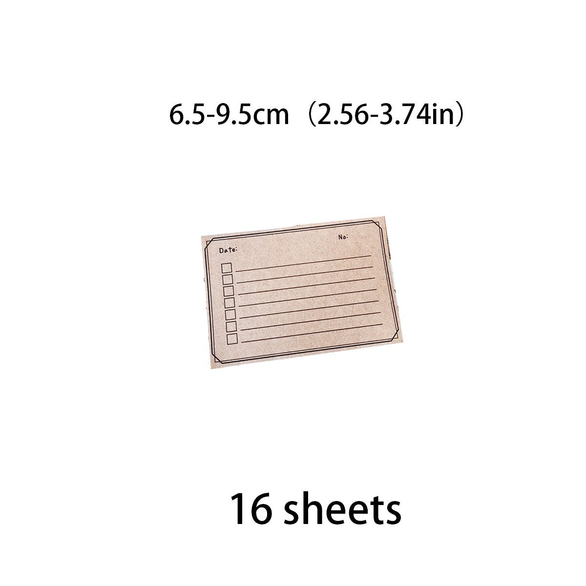 16 Sheets Creative Self Adhesive Stickers for DIY Crafts & Scrapbooking