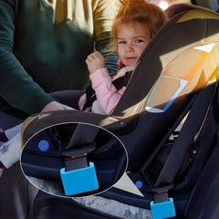 1pc Silicone Car Seat Belt Buckle Holder for Kids Safety