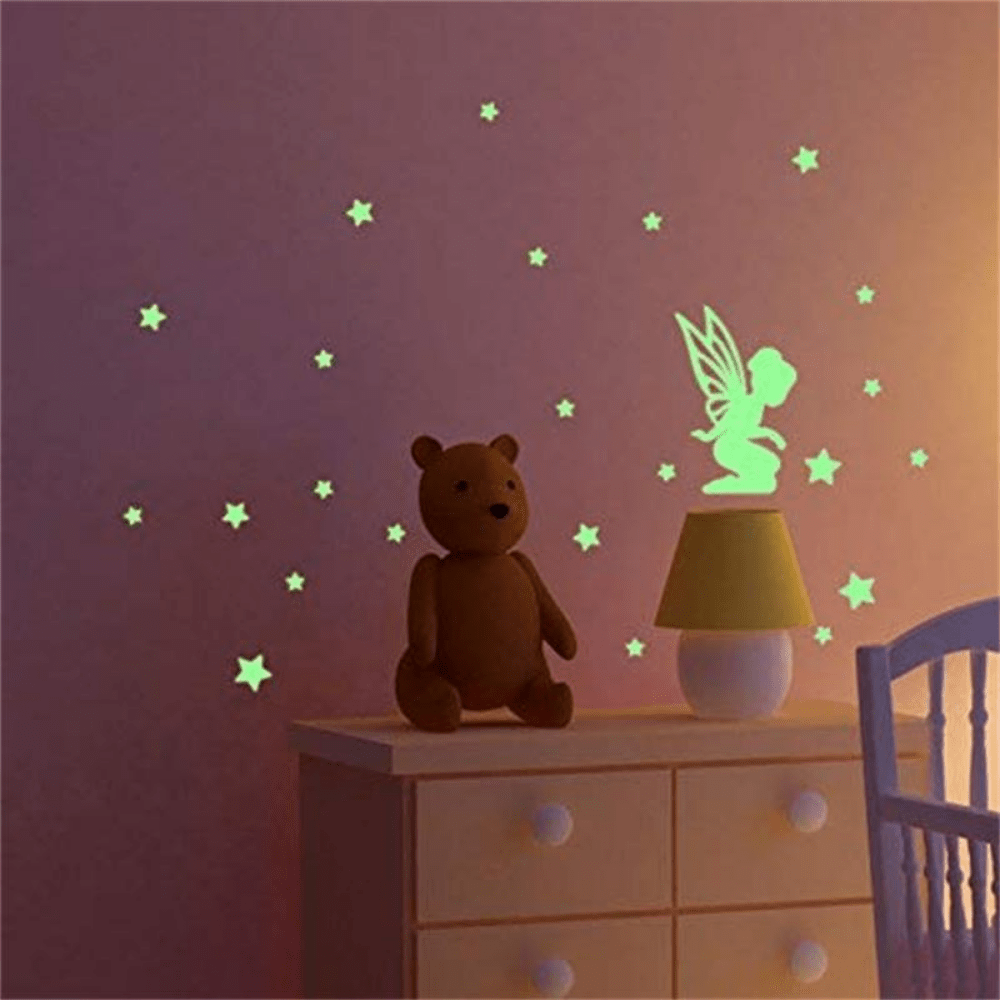 Nightglow Fairy Wall Decal Adds Magical Sparkle to Your Room
