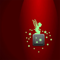 Nightglow Fairy Wall Decal Adds Magical Sparkle to Your Room