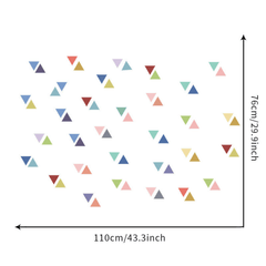 Kids Bedroom Triangle Wall Stickers