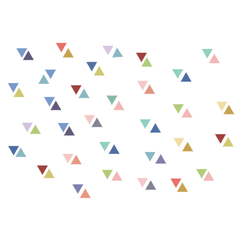 Kids Bedroom Triangle Wall Stickers