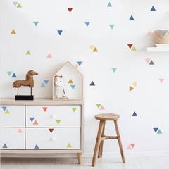 Kids Bedroom Triangle Wall Stickers