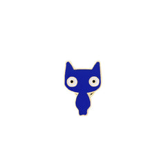 Cartoon Big eyed Cat Pin Clothes Bag Access.