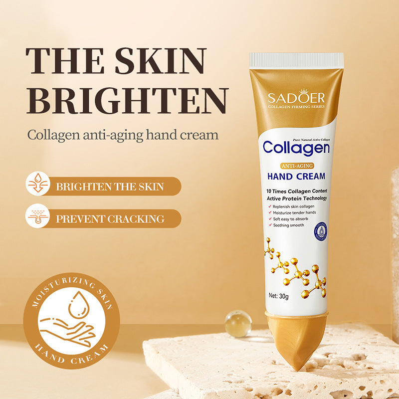 3pcs Collagen Anti Aging Hand Cream - Deeply Moisturizing for Dry Rough Hands