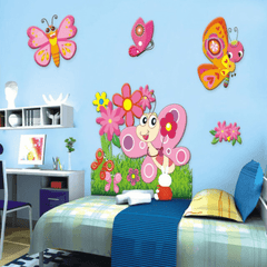 Small Butterfly Wall Stick PVC Cartoon Wall Stickers