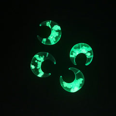 Luminous Sky Cloud Necklace Moon Resin Jewelry