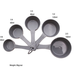 17pcs Measuring Cups and Spoons Set for Dry and Liquid