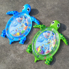 Turtle Inflatable Water Mat Baby Play Center Fun Activity