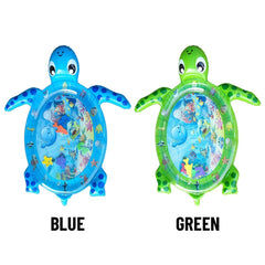 Turtle Inflatable Water Mat Baby Play Center Fun Activity