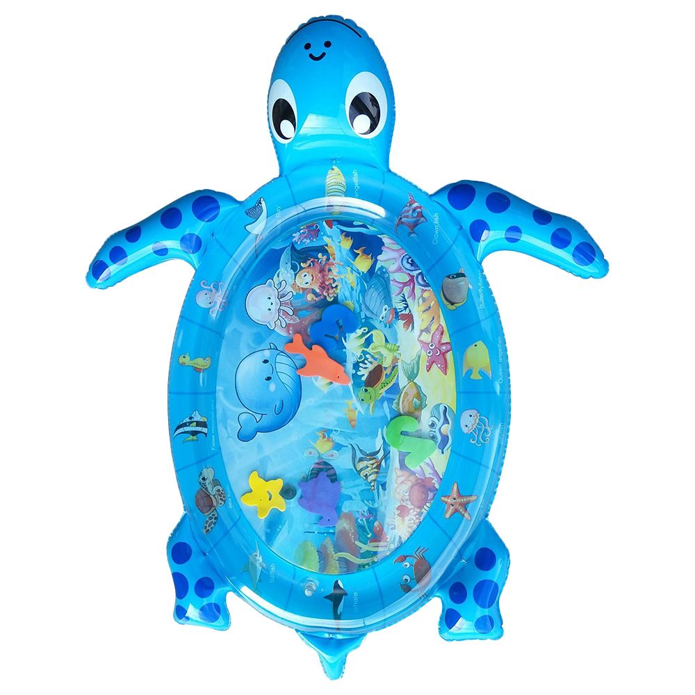Turtle Inflatable Water Mat Baby Play Center Fun Activity