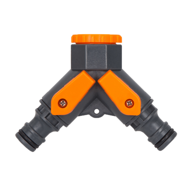 Gardening Water Pipe Joint Three-way Conversion Y-shaped Plastic With Switch
