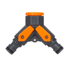 Gardening Water Pipe Joint Three-way Conversion Y-shaped Plastic With Switch