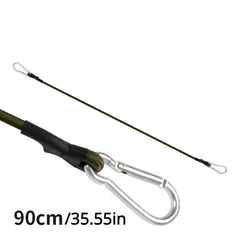 Elastic Rope Hook for Camping with Ground Nail Attachment