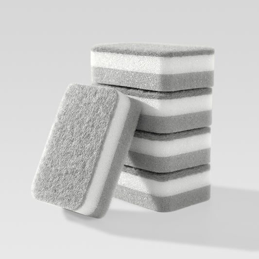 Double Sided Cleaning Sponges - Quick Cleaning Kitchen Tableware Brush