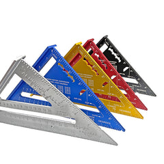 Aluminium Triangle Ruler 17 78 Cm Carpenter Set Square Angle Woodworking Tools