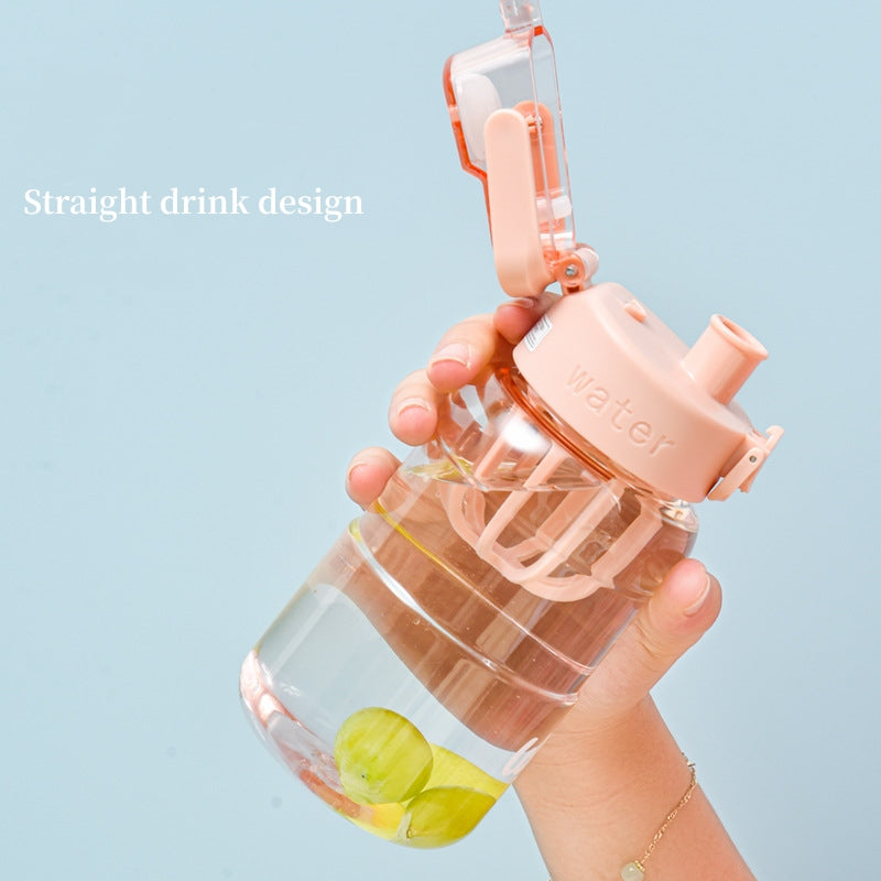 600ml Portable Water Bottle with Infuser - Ideal for Summer Sports, Travel