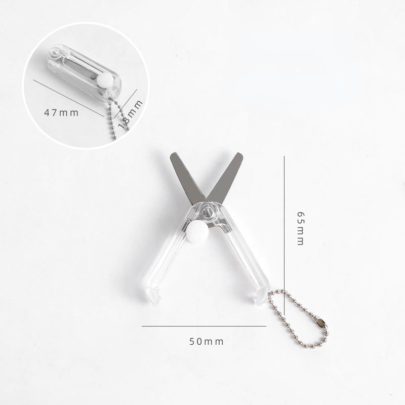 Mini Retractable Folding Scissors Multifunctional Small Scissors