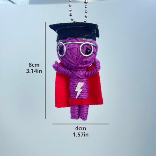 Miniature Mystical Car Interior Doll Prop Keychain