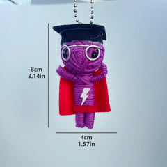 Miniature Mystical Car Interior Doll Prop Keychain