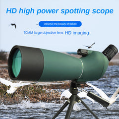 HD Monocular Telescope 25-75x Zoom Low Light Night Vision