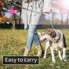 6pcs Portable Dog Poop Bags with Holder - Leak Proof