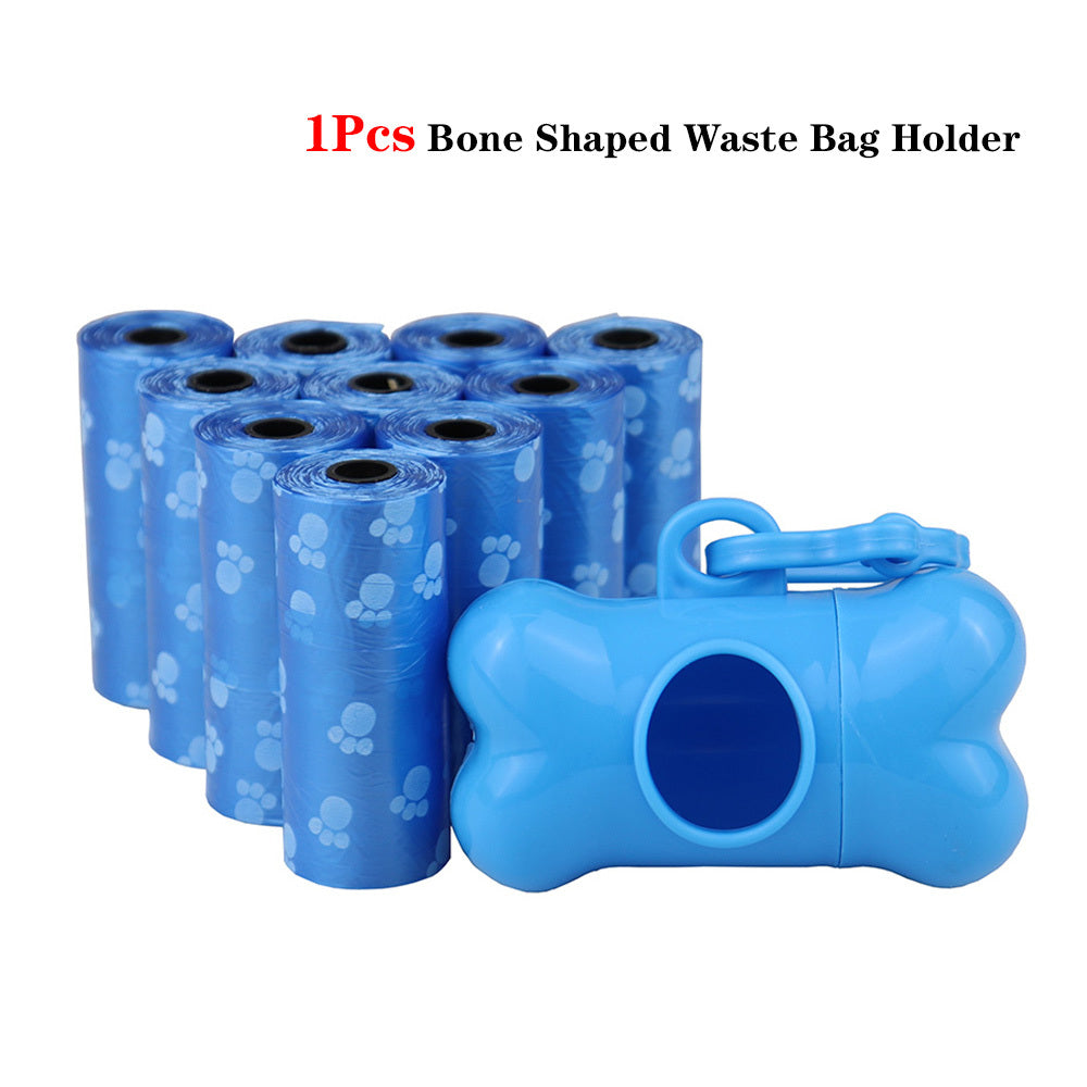 6pcs Portable Dog Poop Bags with Holder - Leak Proof