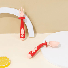 Safe Fork Spoon Set Babies Toddlers BPA Free