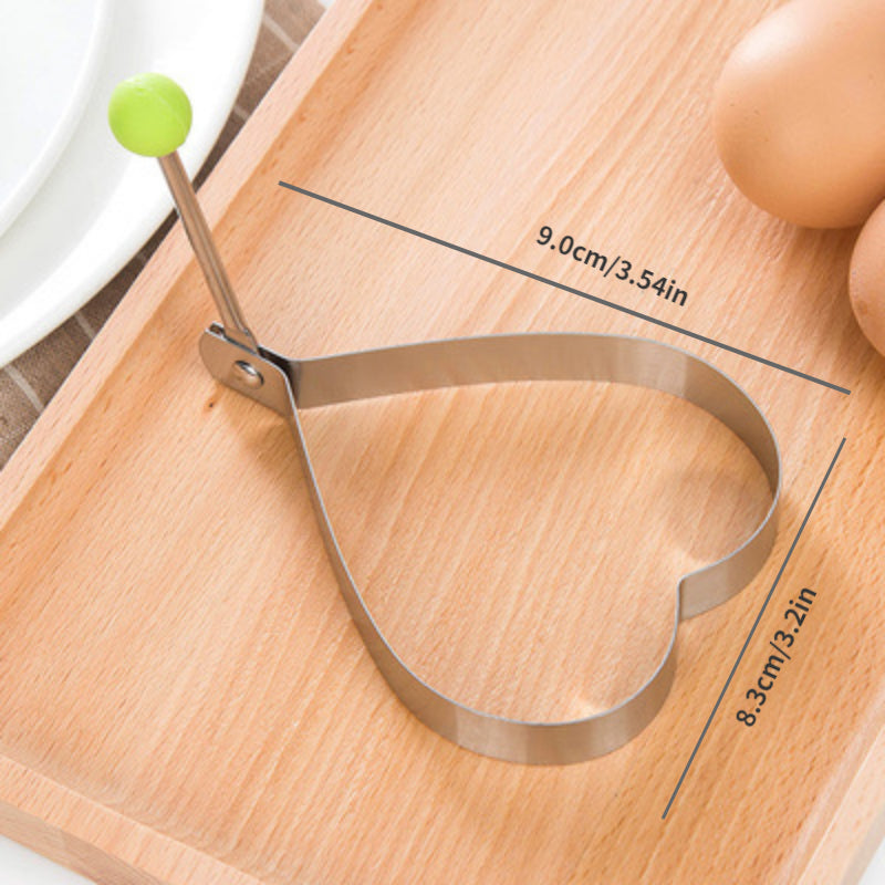 Egg Rings For Frying Steel Omelet Model Love Shaped Fried Egg Mold