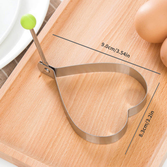 Egg Rings For Frying Steel Omelet Model Love Shaped Fried Egg Mold