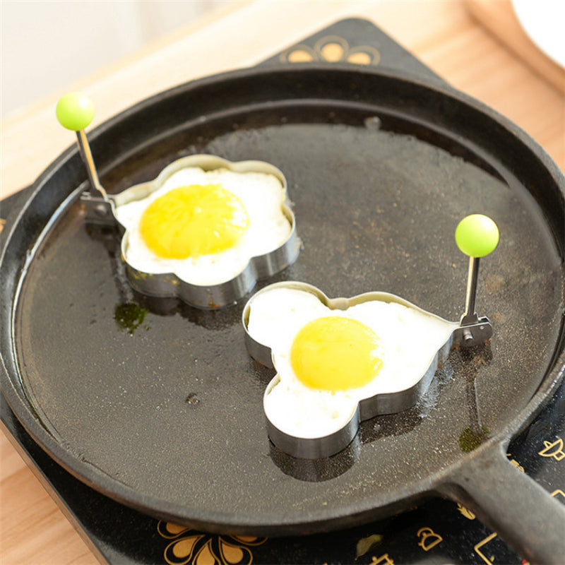 Egg Rings For Frying Steel Omelet Model Love Shaped Fried Egg Mold