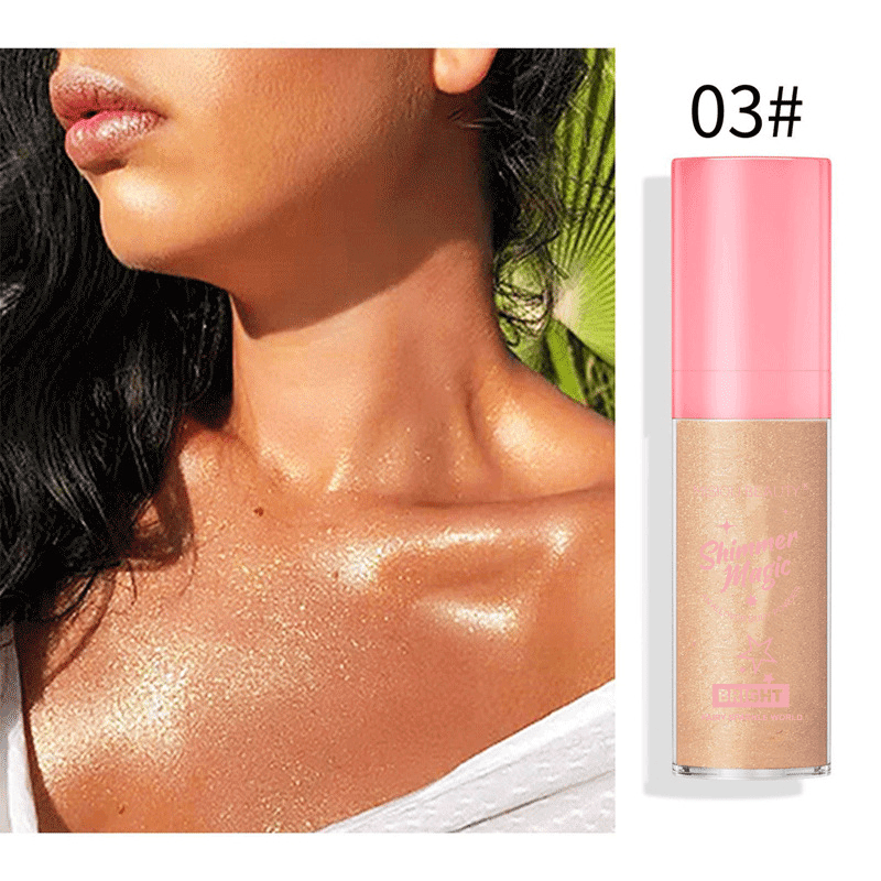 Clavicle Brightening Spray Pearlescent Glitter Long Lasting Waterproof