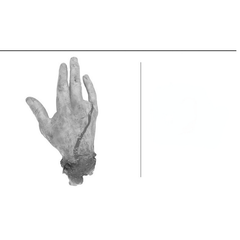 1pc Severed Bloody Hand Halloween Decoration