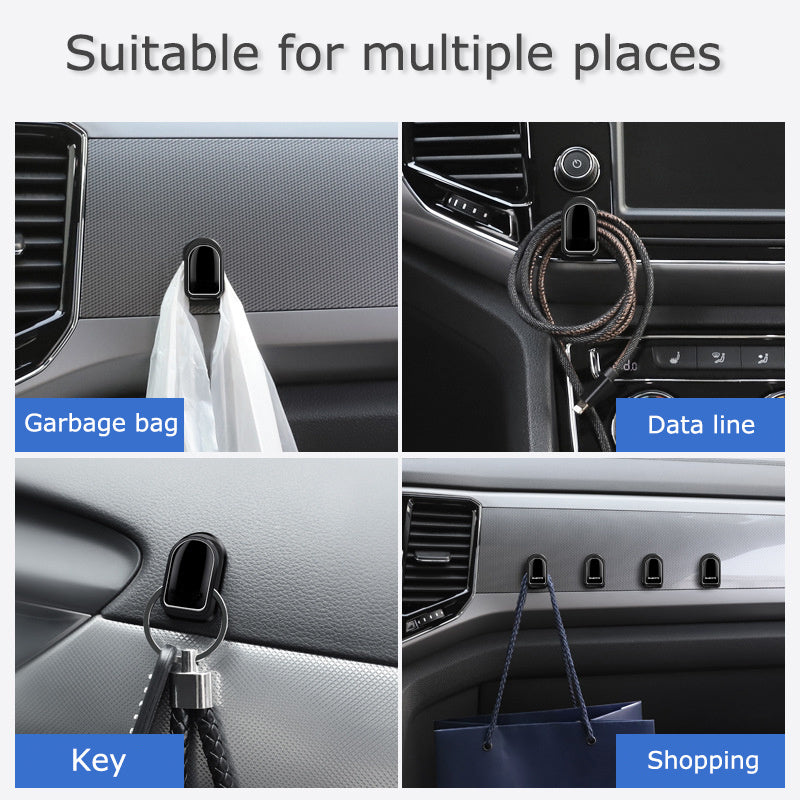 Car Hook Sticky Hooks Multifunctional Vehicle Adhesive Hooks