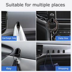 Car Hook Sticky Hooks Multifunctional Vehicle Adhesive Hooks