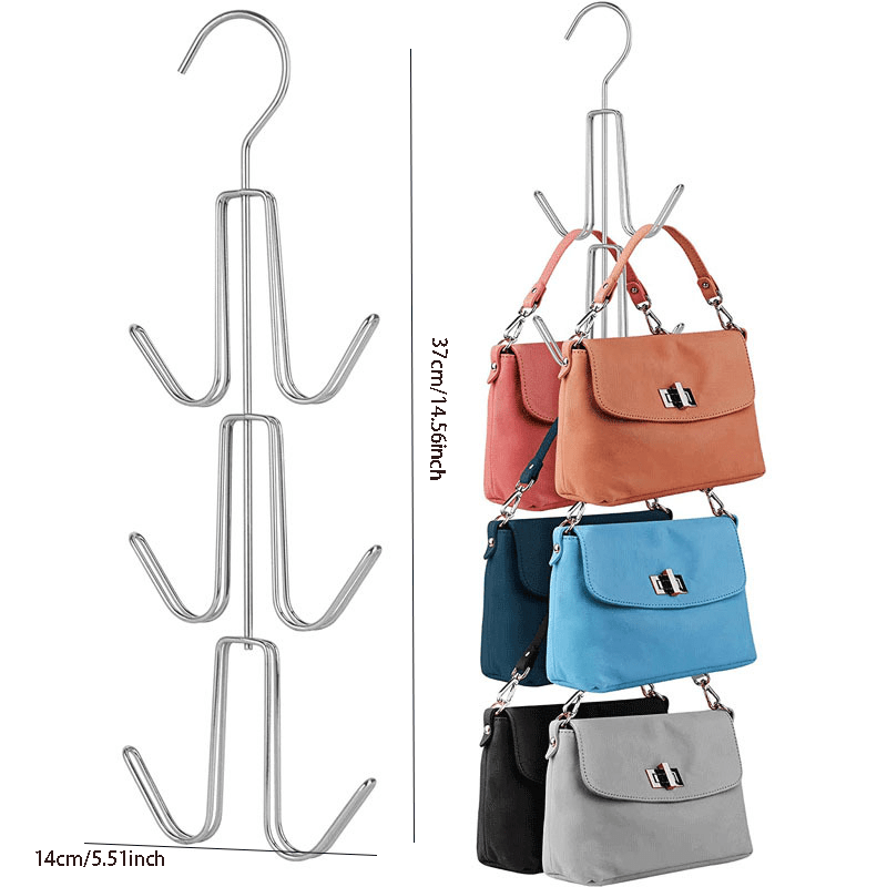 Handbag Storage Hanger Hooks Rack Organizer Bag Hanger