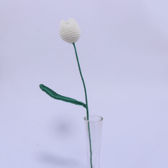 Handcrafted Tulip Flower Knitted Bouquet Decoration Gift Home Decor