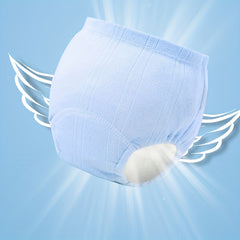 3pcs Solid Cotton Gauze Baby Cloth Diapers Training Pants