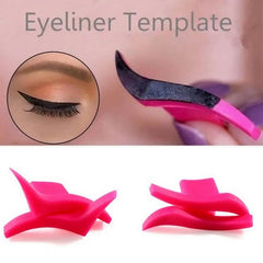 Cat Shape Eyeliner Eyeshadow Stencil Reusable Makeup Template