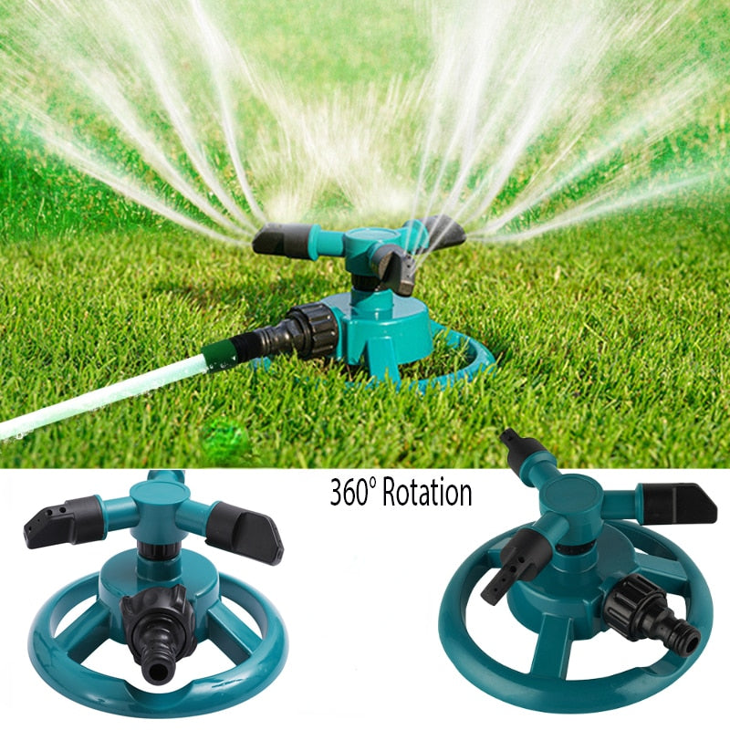 360 Degree Automatic Rotating Garden Lawn Sprinkler Nozzle